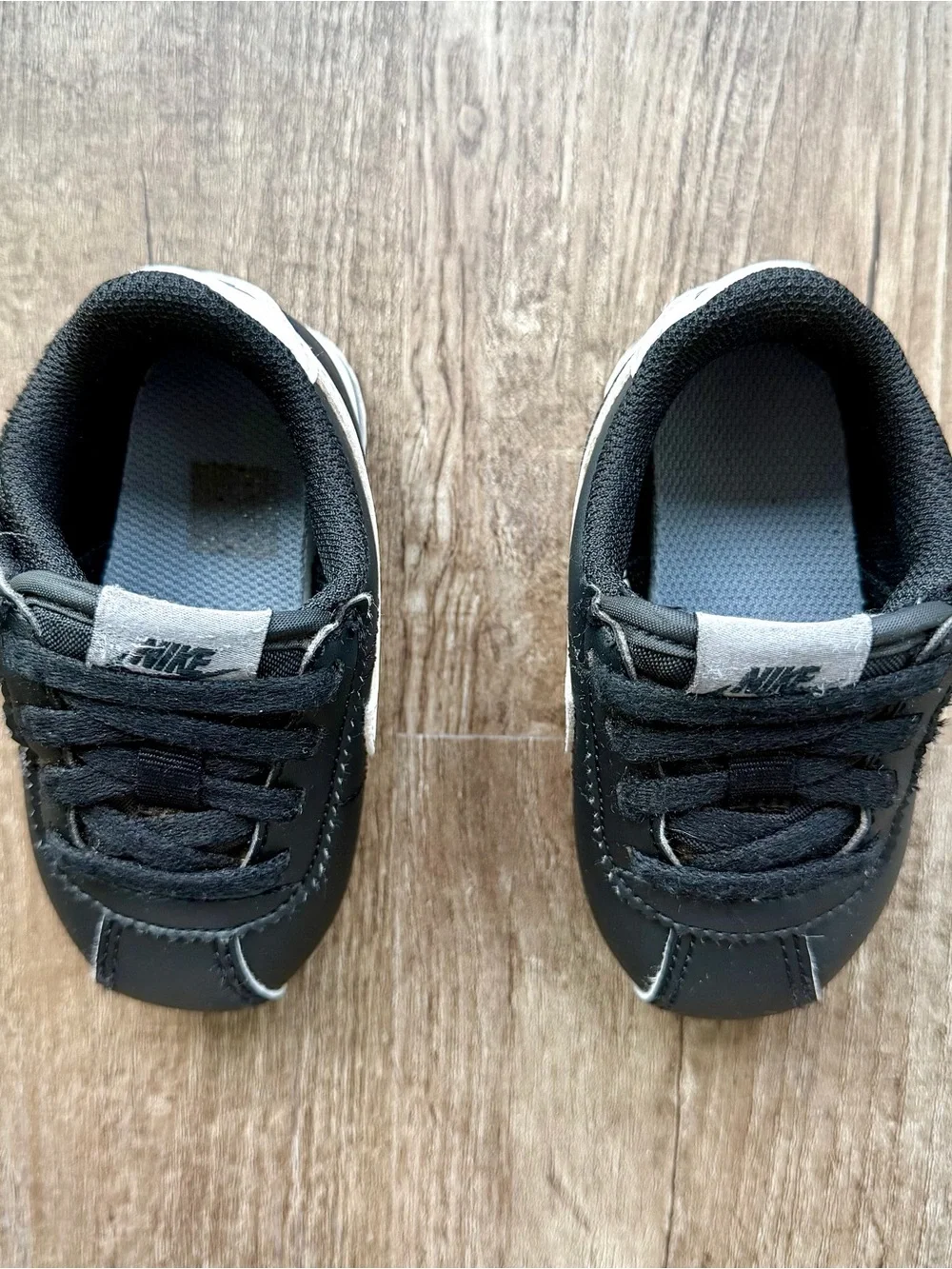 Nike Kids Cortez EasyOn TDV Black White 5C DM0952-001